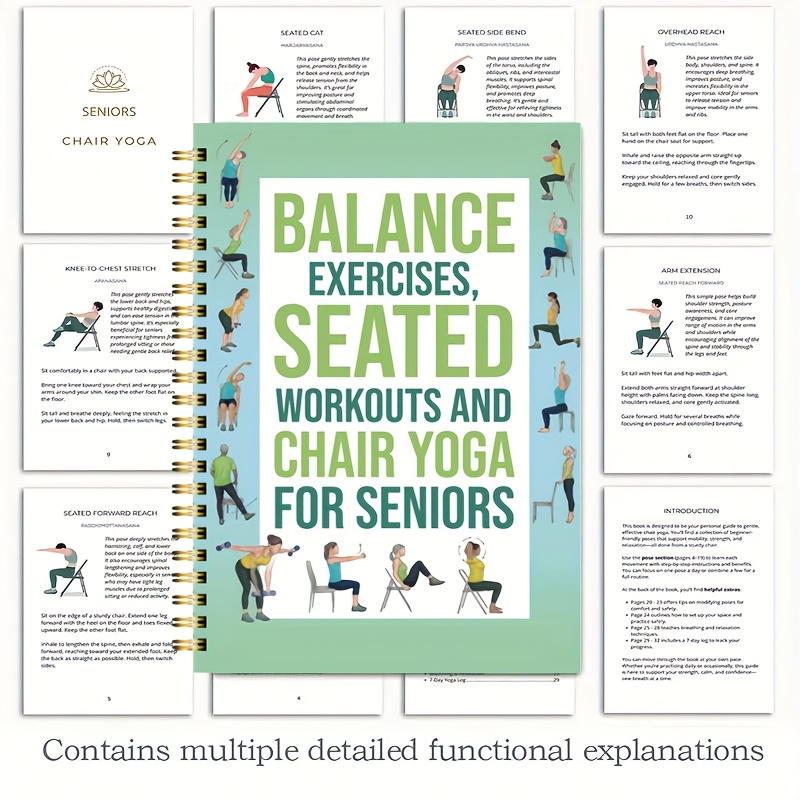 Yoga Fitness Journal - Caderno de exercícios de ioga de