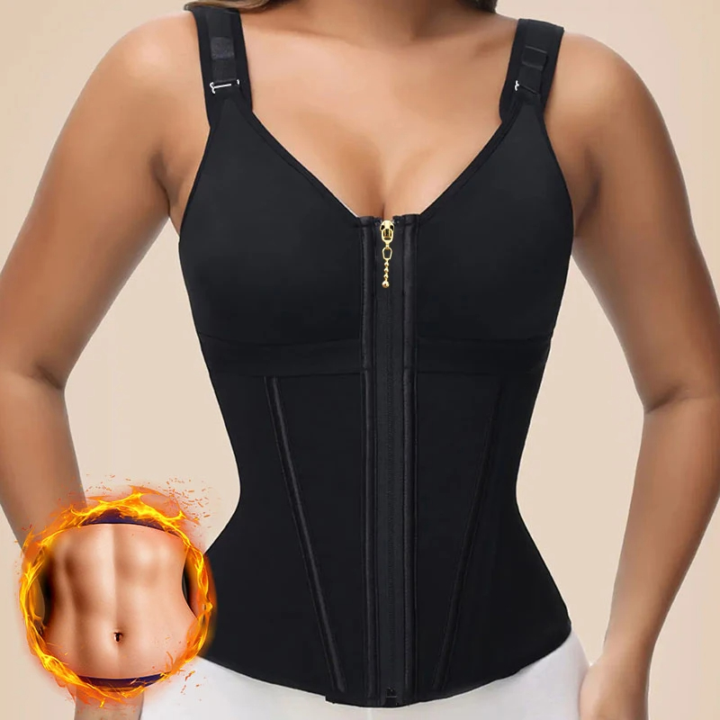 Waist Trainer Women - Colete Modelador Feminino Fajas Redutor de