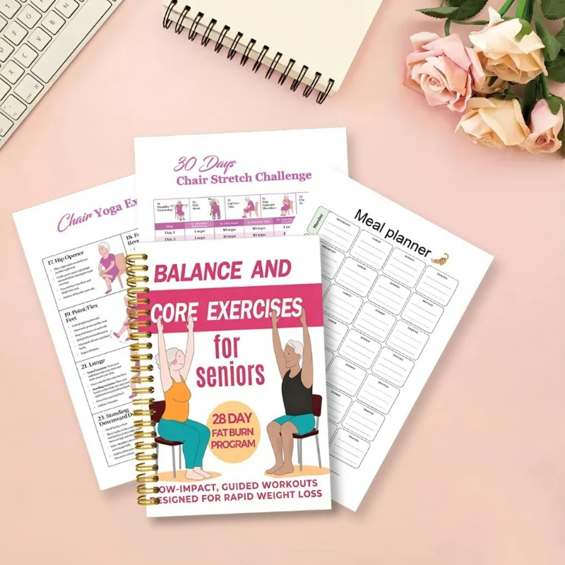 Yoga Fitness Journal - Caderno de exercícios de ioga para