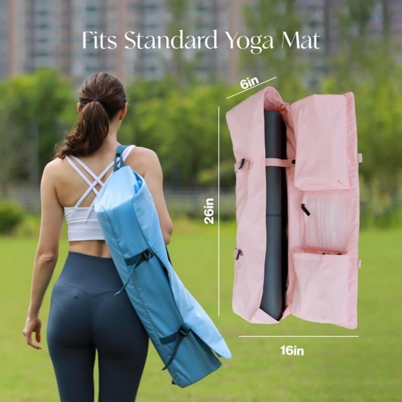 Fitness Yoga & Kickfit - Bolsa de yoga, mochila para armazenamento