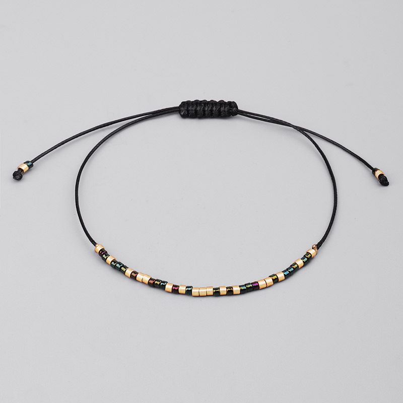 Yoga Fitness Tracker - Natural miyuki arroz contas de pedra