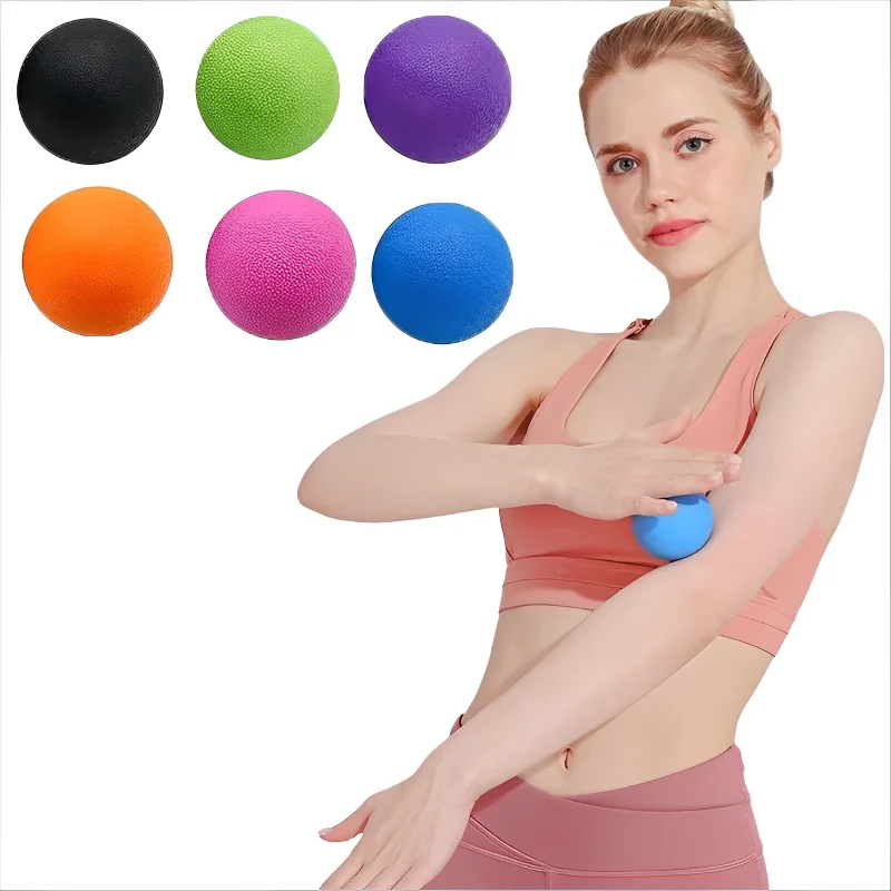 Yoga Fitness Ball - Bola de Massagem TPE 6CM para