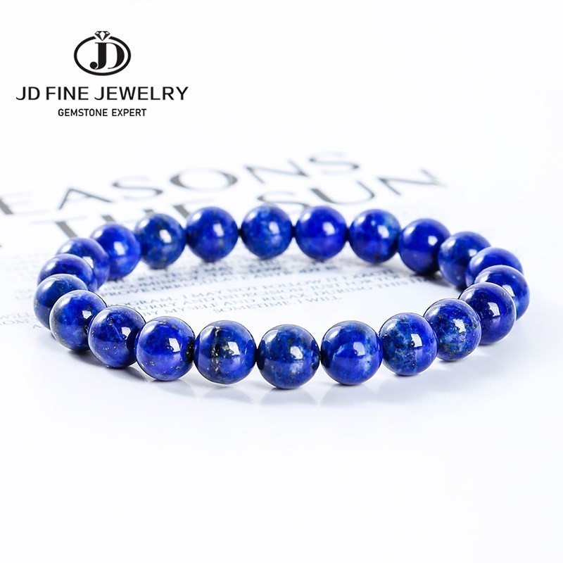 Yoga Fitness Tracker - Jd pedra natural lapis lazuli grânulos