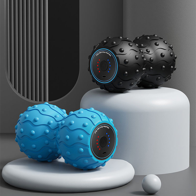 Yoga Fitness Ball - Bola de Massagem Vibratória Recarregável com