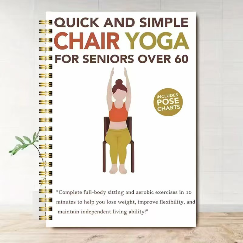Caderno Espiral de Exercícios  - Yoga Fitness Journal avaliação e preço