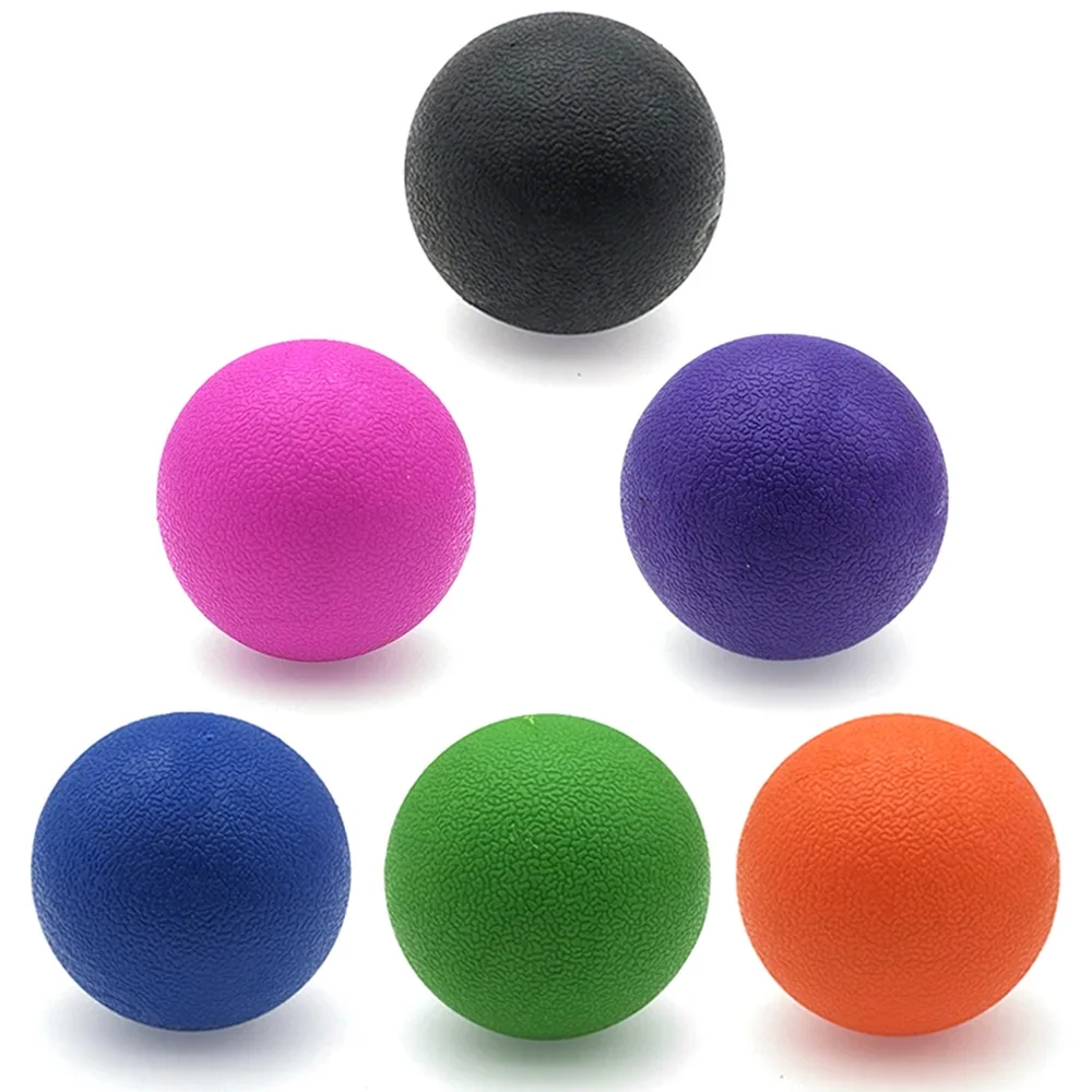 Tpe fáscia bola lacrosse relax - Yoga Fitness Ball avaliação e preço