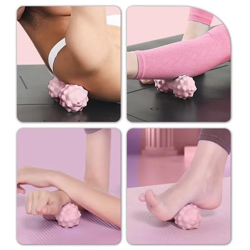 Bola de Massagem TPR com Ponto - Yoga Fitness Ball avaliação e preço