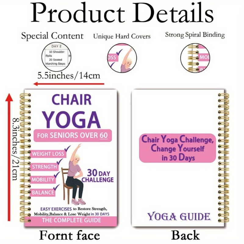 Caderno de Exercícios de Yoga  - Yoga Fitness Journal avaliação e preço
