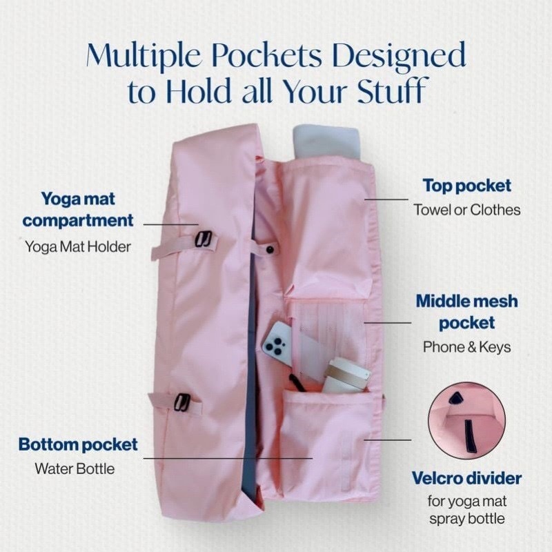 Bolsa de yoga, mochila para ar - Fitness Yoga & Kickfit avaliação e preço
