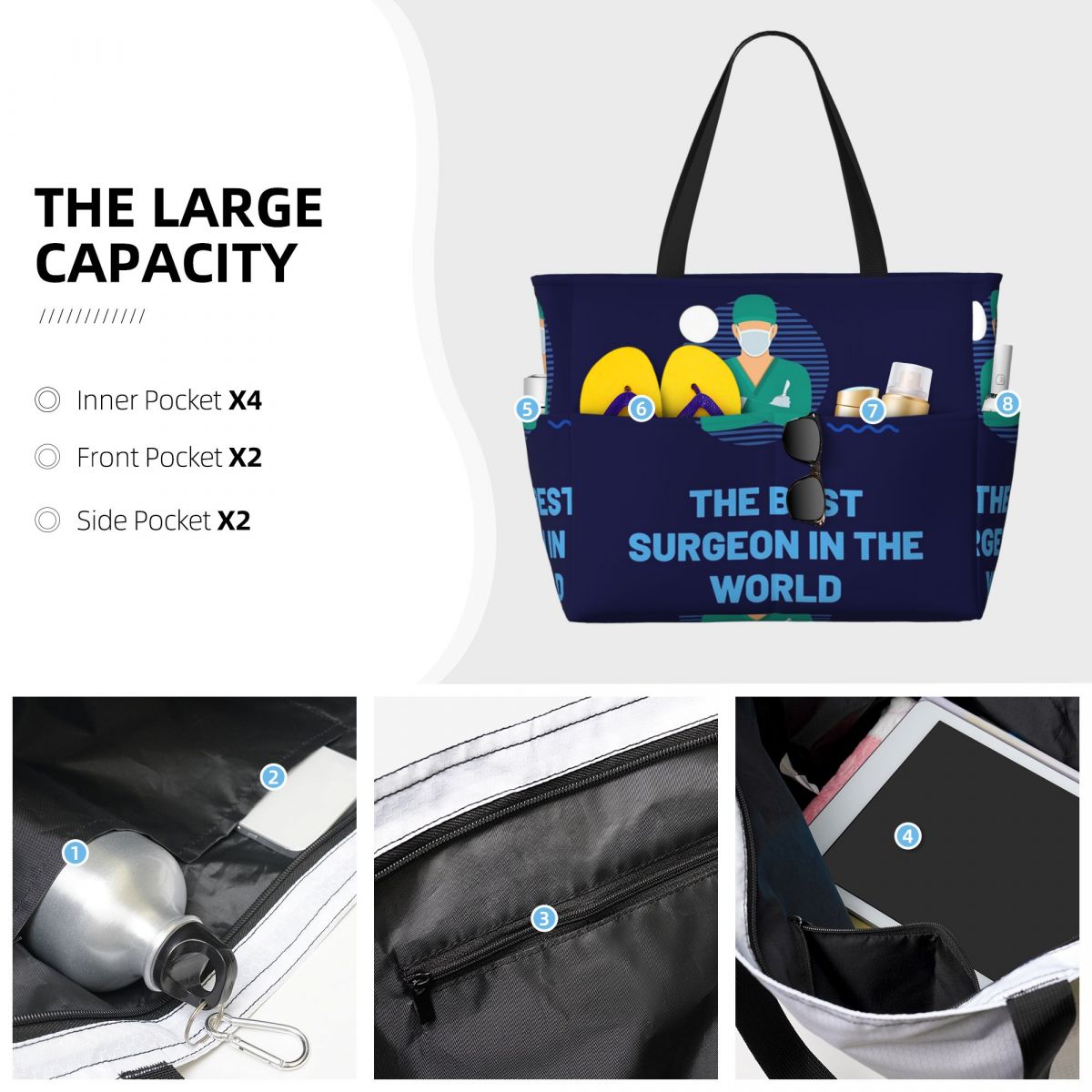 A melhor bolsa de praia do mun - Yoga Fitness World avaliação e preço