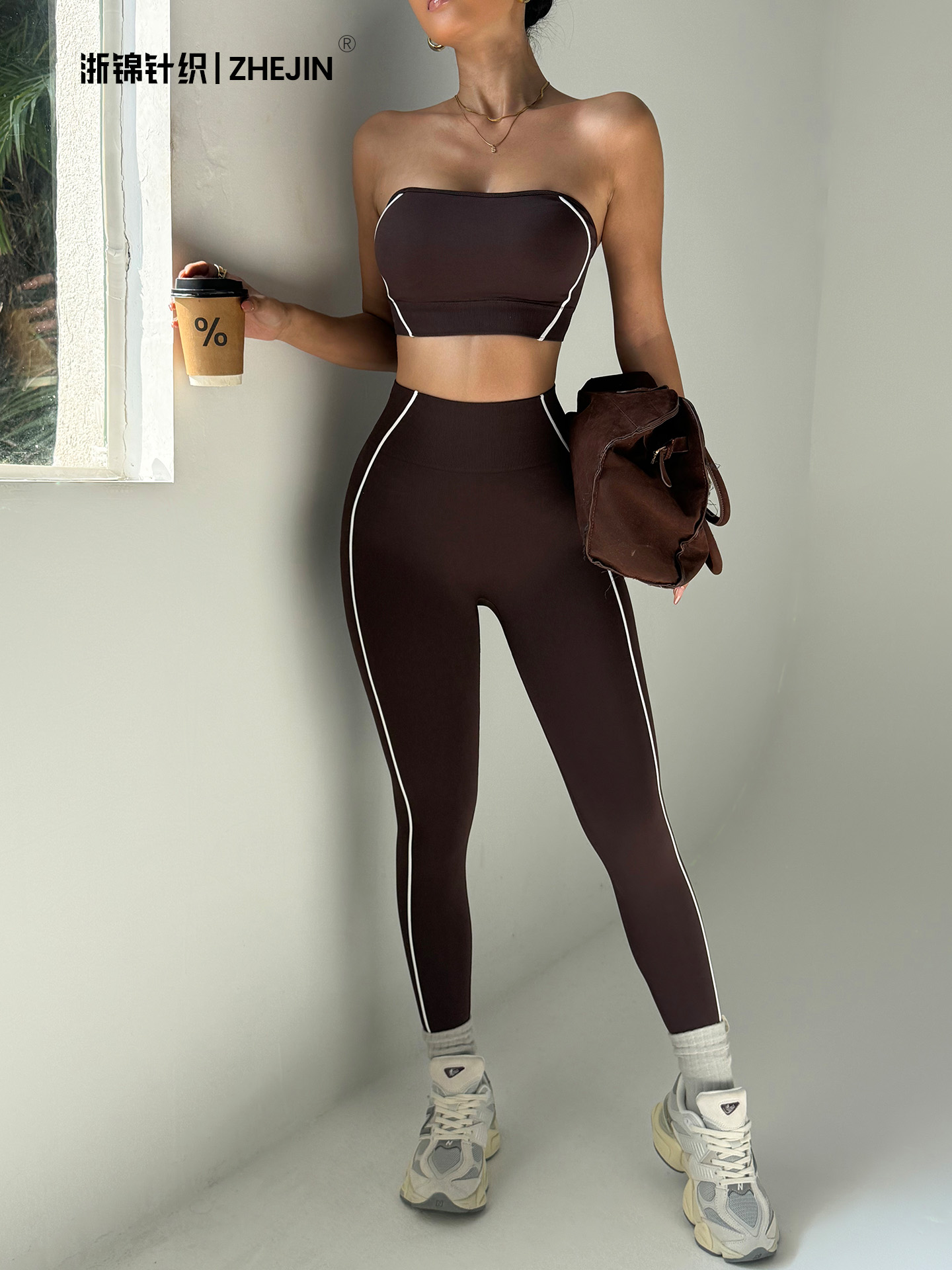 Conjunto de Yoga Sem Costura p - Yoga Fitness Fit Club avaliação e preço