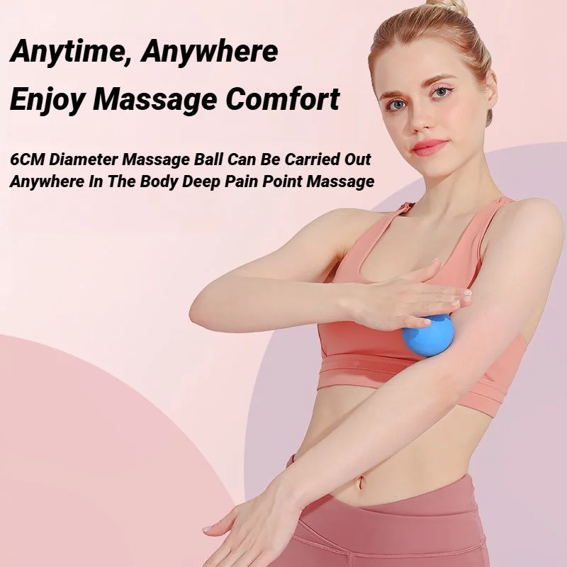 Bola de Massagem TPE 6CM para  - Yoga Fitness Ball avaliação e preço