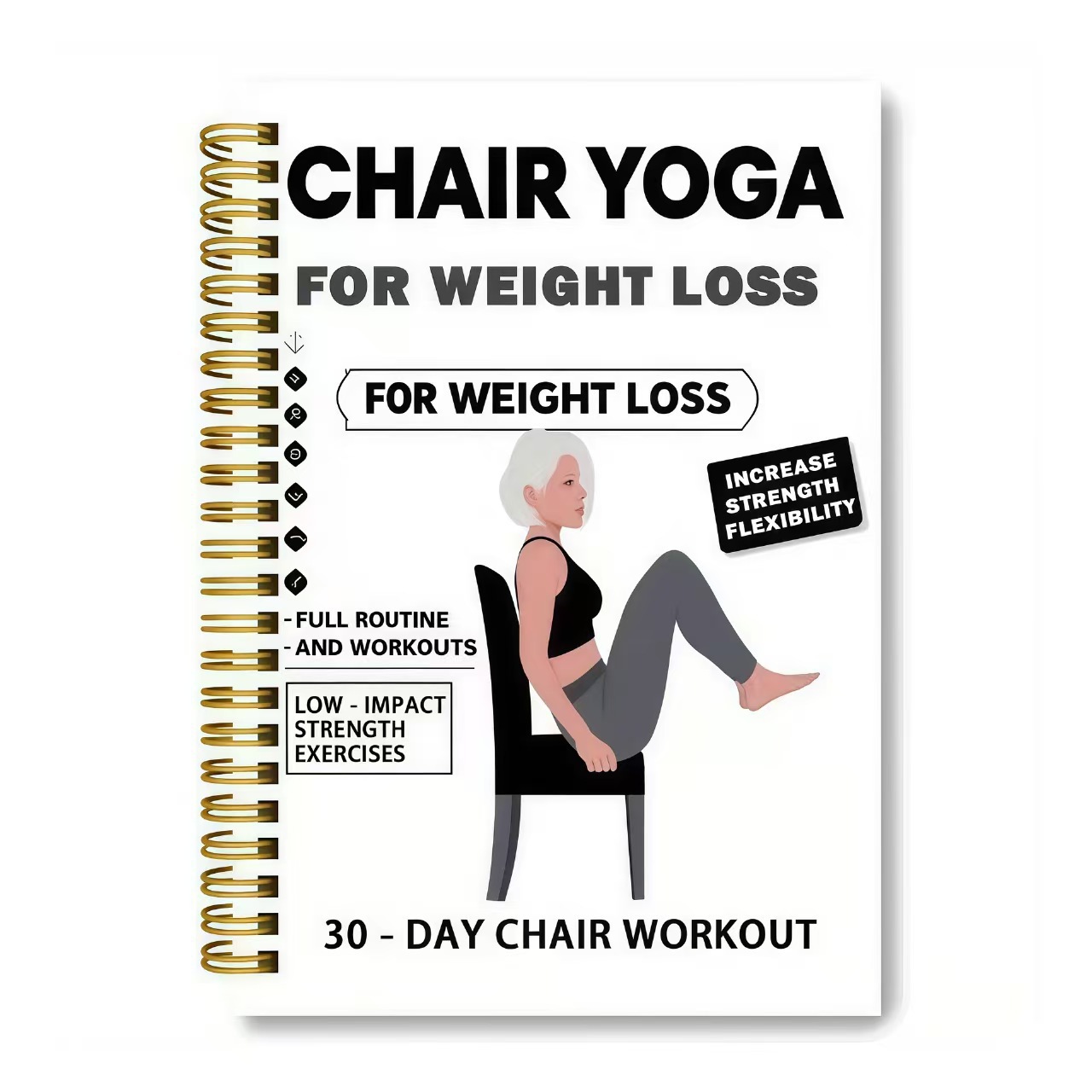 Caderno de exercícios de ioga  - Yoga Fitness Journal avaliação e preço