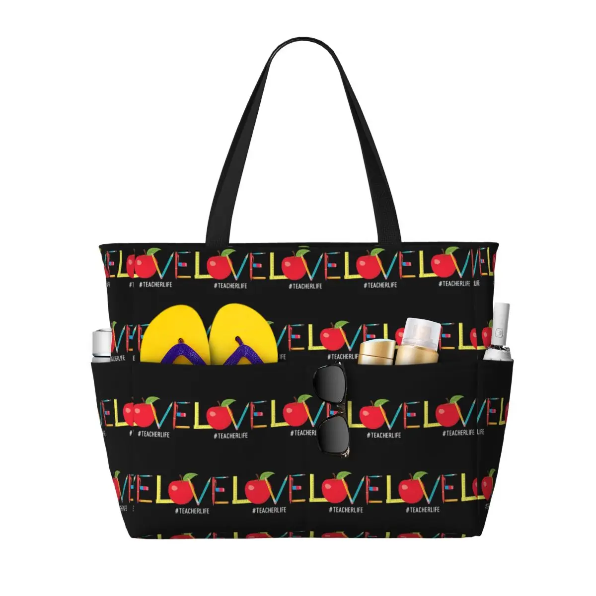 Bolsa de Praia Love Teacher Li - Yoga Fitness Apple avaliação e preço
