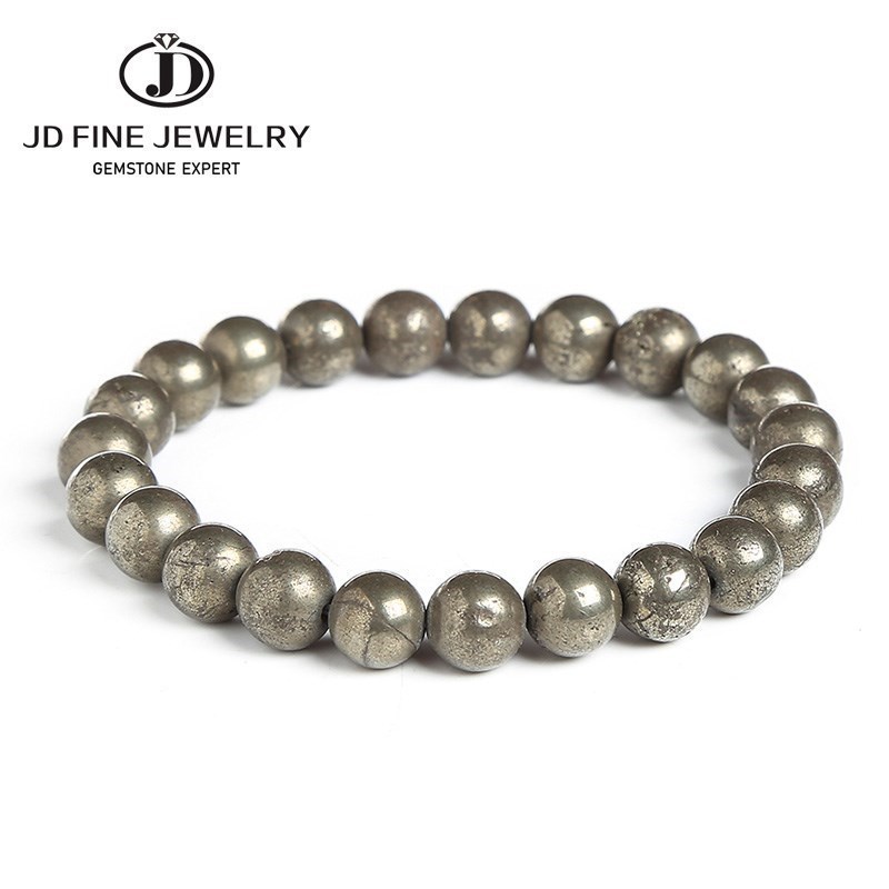 Pulseiras de Pirita Natural JD - Yoga Fitness Tracker avaliação e preço