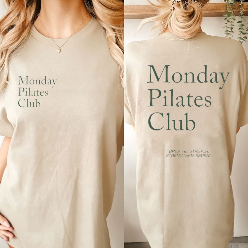 Camiseta para Pilates, Camiset - Yoga Fitness Fit Club avaliação e preço